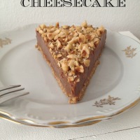 Nutellin 'cheesecake'